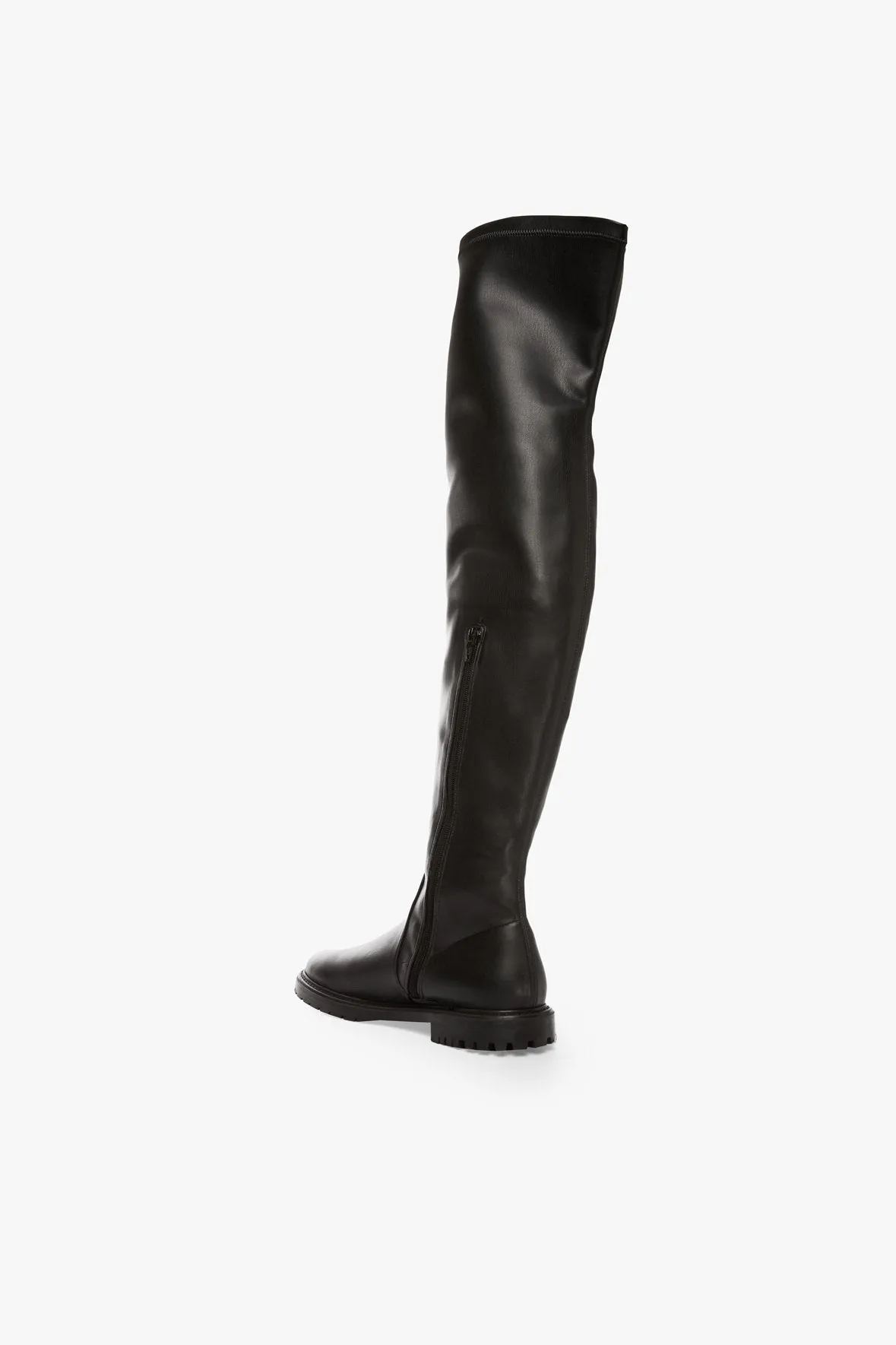 BELLE BOOT | BLACK VEGAN LEATHER