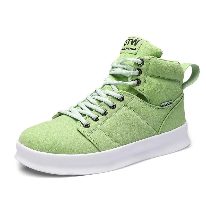 High-top Canvas Breathable - Fashionable Men's Casual Shoes MCSR01