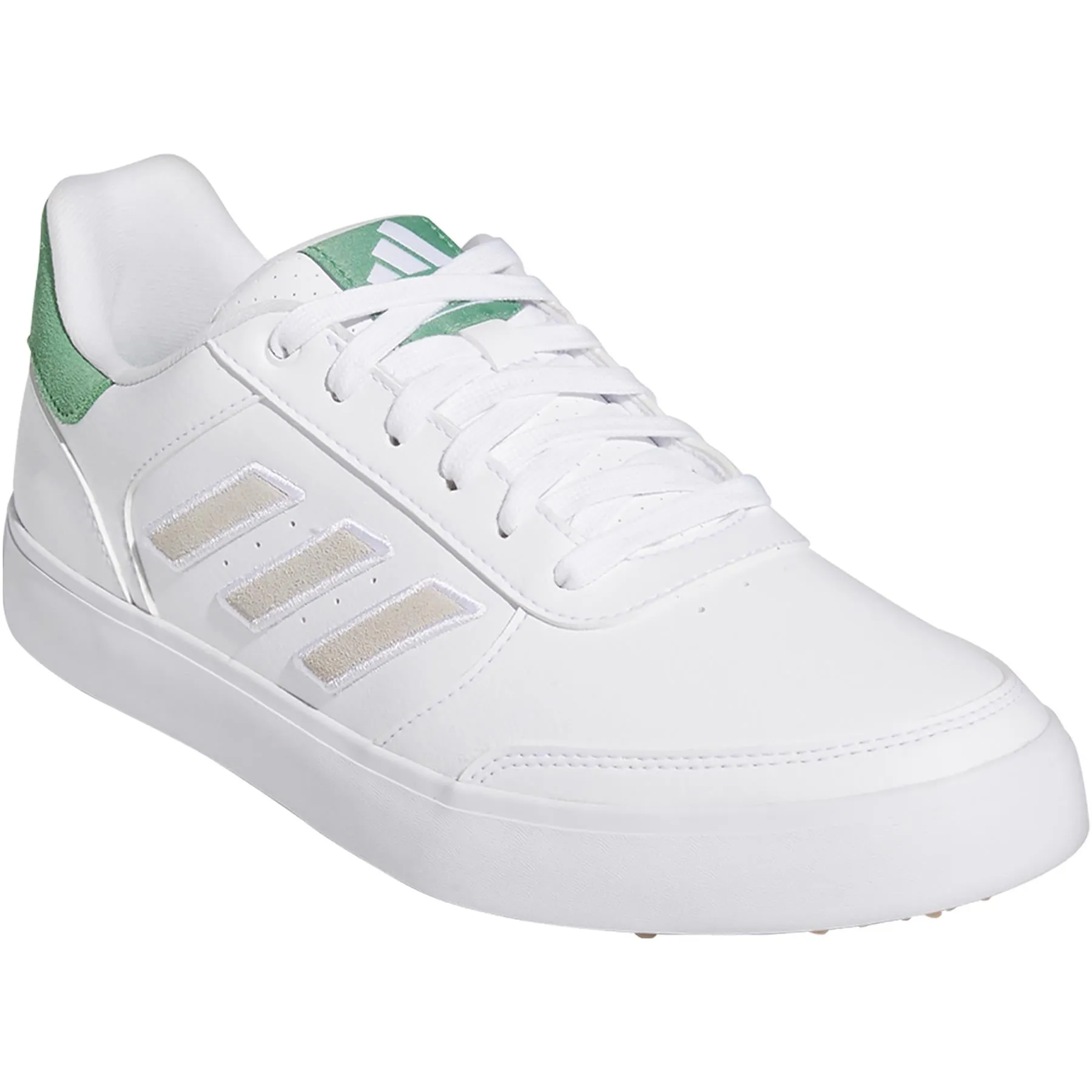 Retrocross 24 Spikeless Golf Shoes White/White/Green - 2025