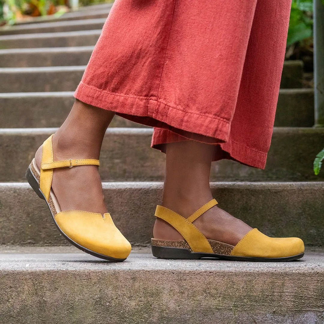 Rowan | Milled Nubuck | Mustard