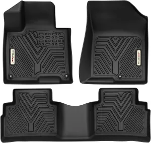 YITAMOTOR® Floor Mats for Kia Sportage 2023 2024 (Not Hybrid), TPE All Weather Protection Anti-Slip Automotive Floor Liners Custom Fit for Kia Sportage Floor Mats Waterproof Interior Accessories, Black